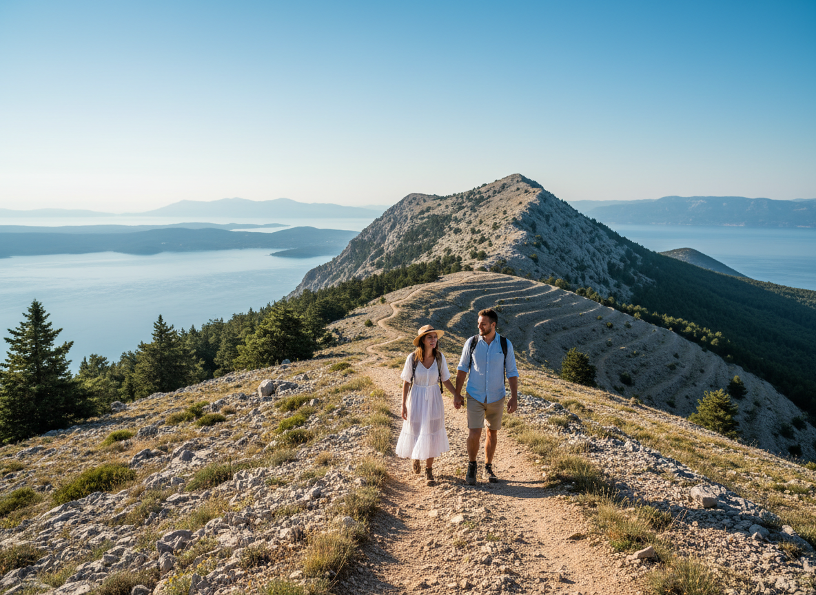 Firefly Gemini Flash Vytvor mi par ktery prochazi horami v Chorvatsku slunecne pocasi 492036 | 10 důvodů, proč si jaro v Chorvatsku zamilujete